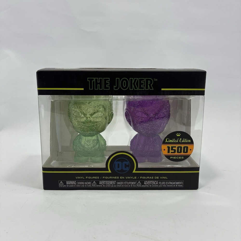 Funko Hikari XS: DC Universe - DC-2 Pack- Joker (Purple & Green)